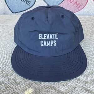 Elevate Camps Snapback Hat Adult Ball‎ Cap Adjustable Blue